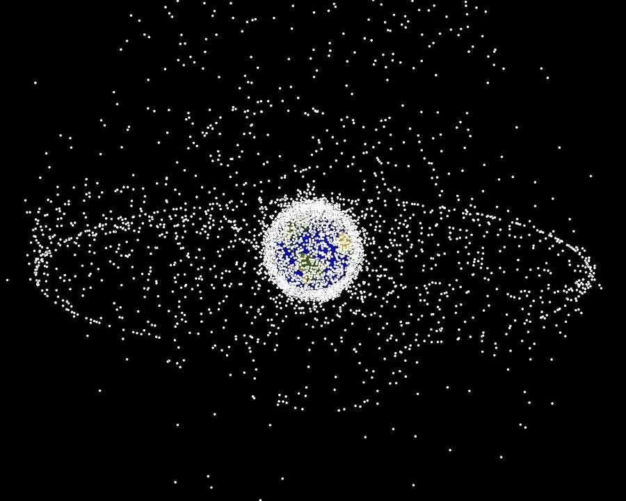 space debris visualisation