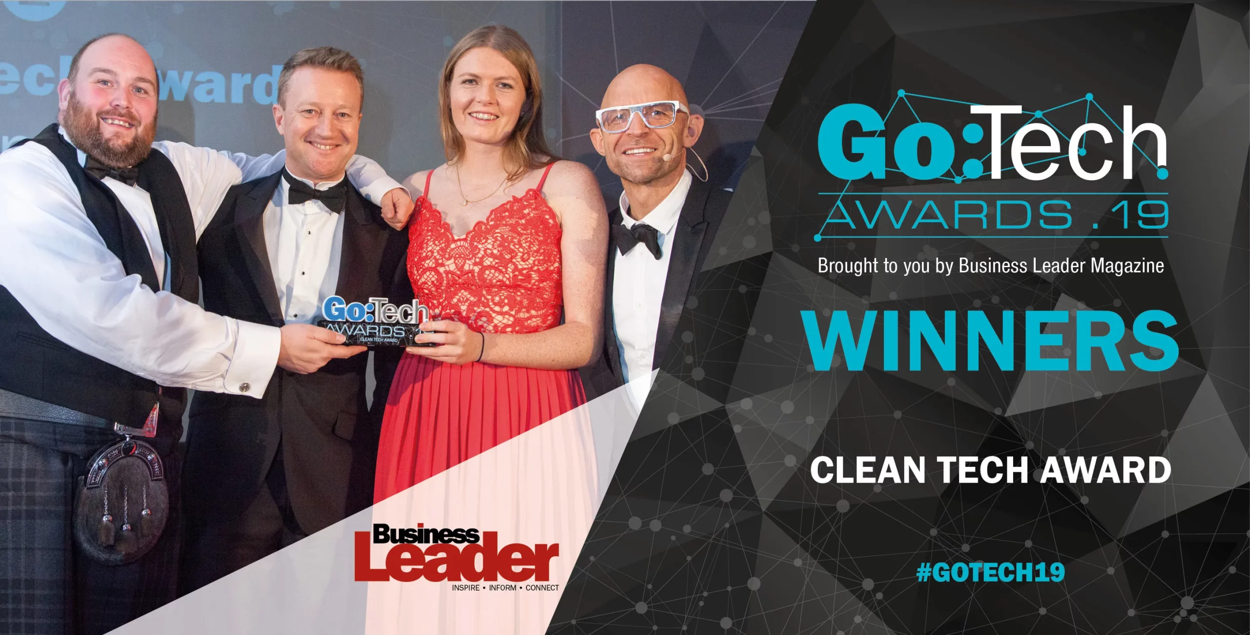 Skyrora wins Clean Tech Award at GoTech19 Skyrora wins Clean Tech Award at GoTech19