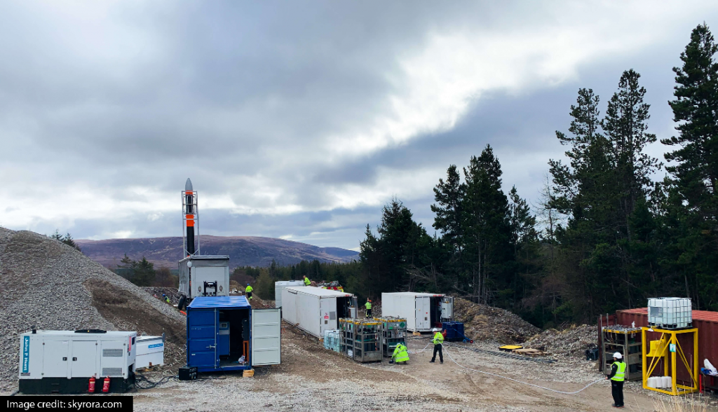 Skyrora test site Skyrora test site Skylark-L