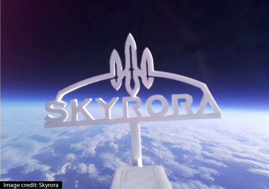 Skyrora Logo in Space